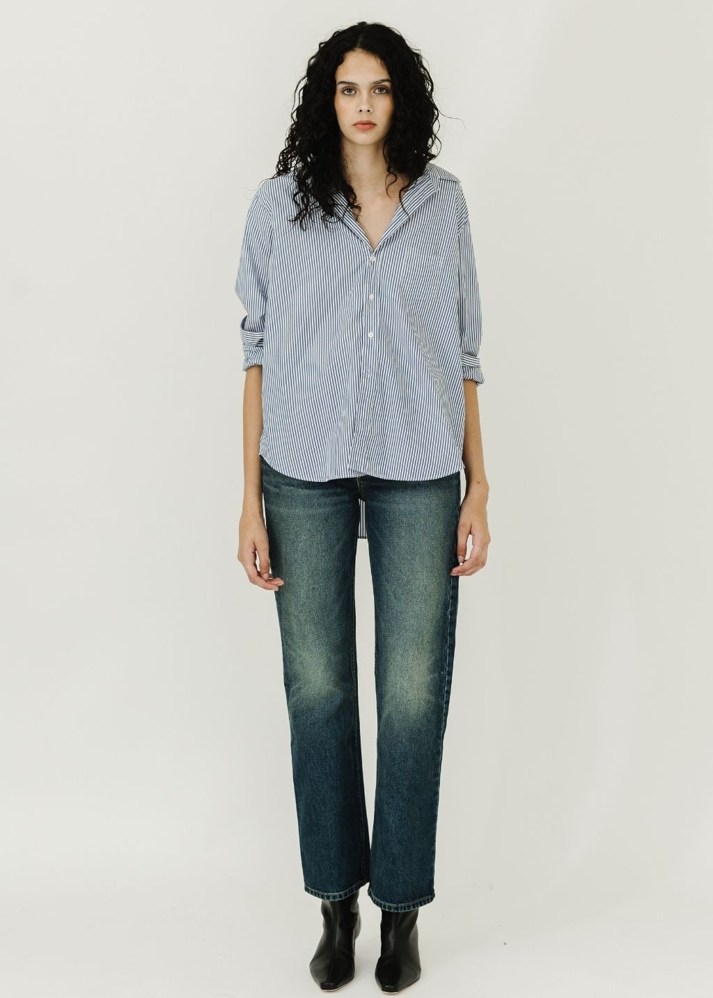 Frank & Eileen 'Eileen' Button-Up in MSRT | Shop Tula