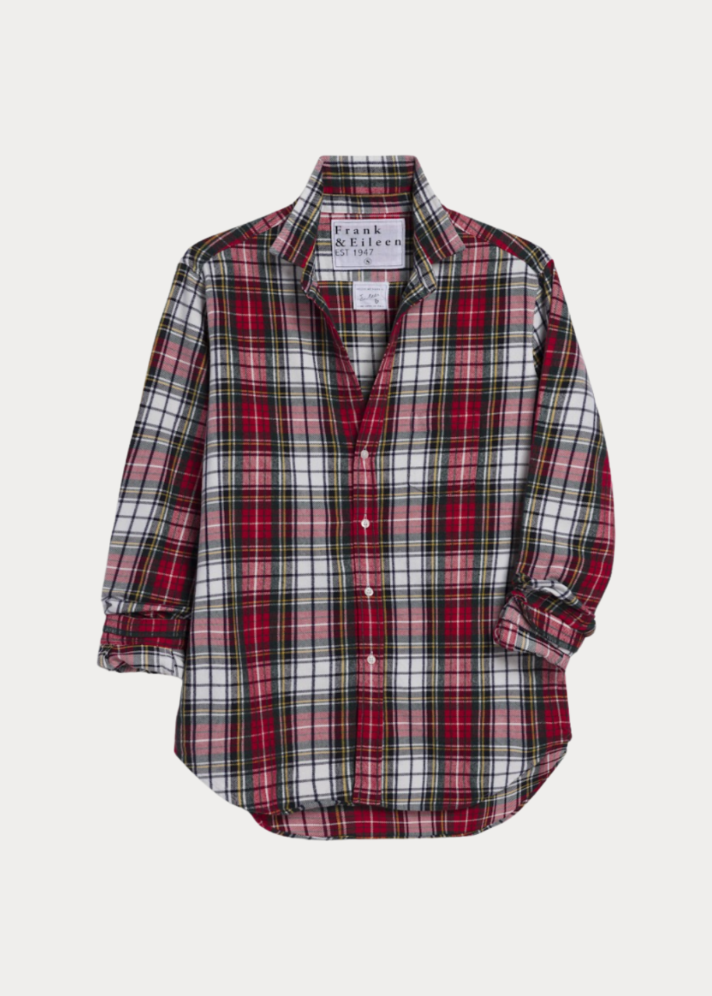 Frank & Eileen 'Eileen' Button-Up in Multicolor Plaid | Shop Tula