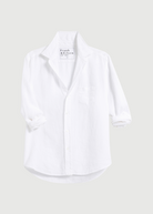 Frank & Eileen 'Eileen' Button-Up in Washed White Linen | Shop Tula