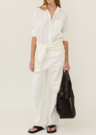 Frank & Eileen 'Eileen' Button-Up in White | Shop Tula