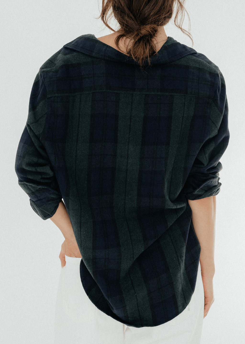 Frank & Eileen 'Eileen' Relaxed Button-Up in NGL Plaid | Shop Tula