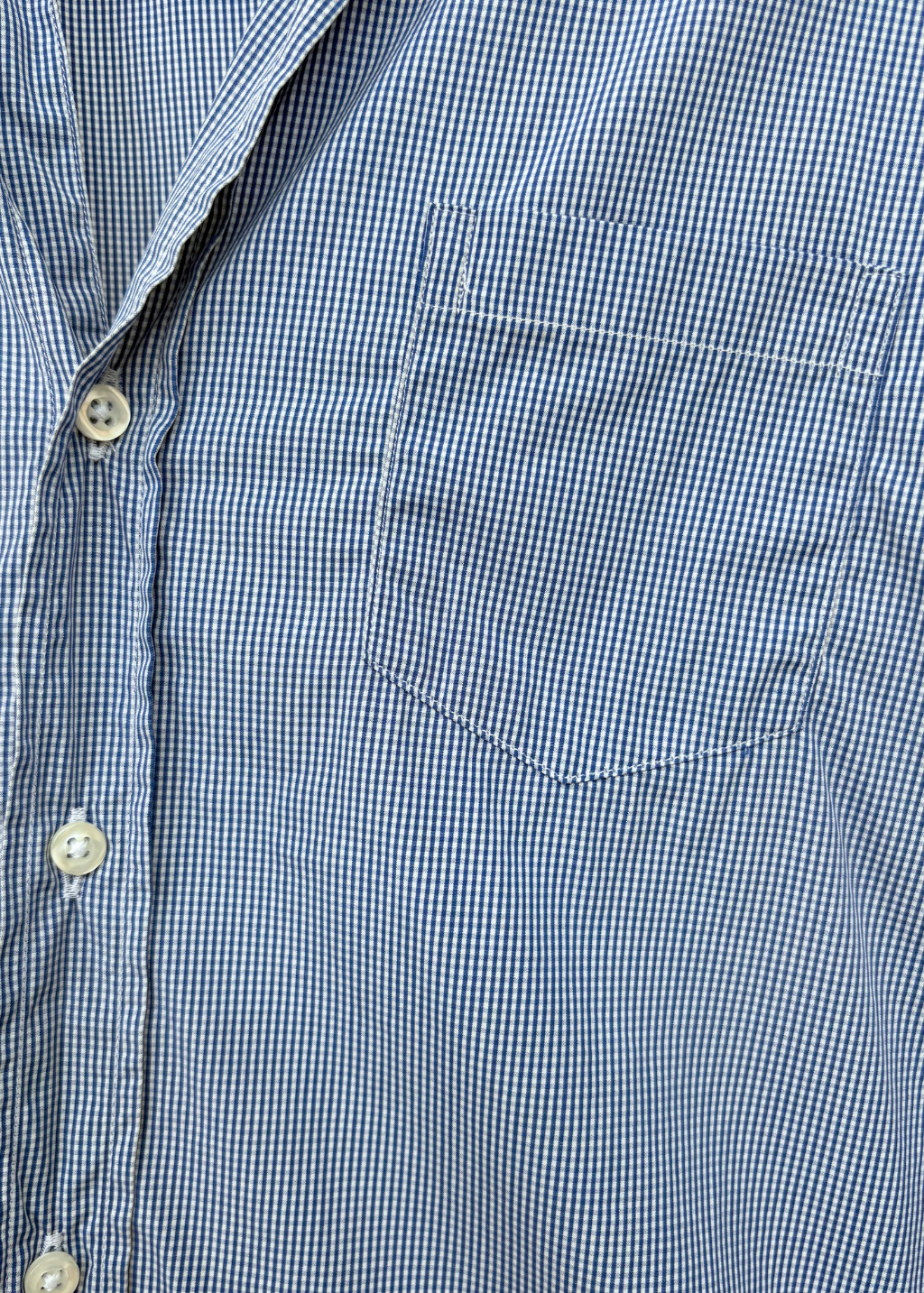 Frank & Eileen Relaxed Button Up Shirt-in Check Blue | Shop Tula