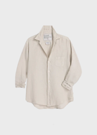 Frank & Eileen Relaxed Button Up Shirt in Sand | Shop Tula