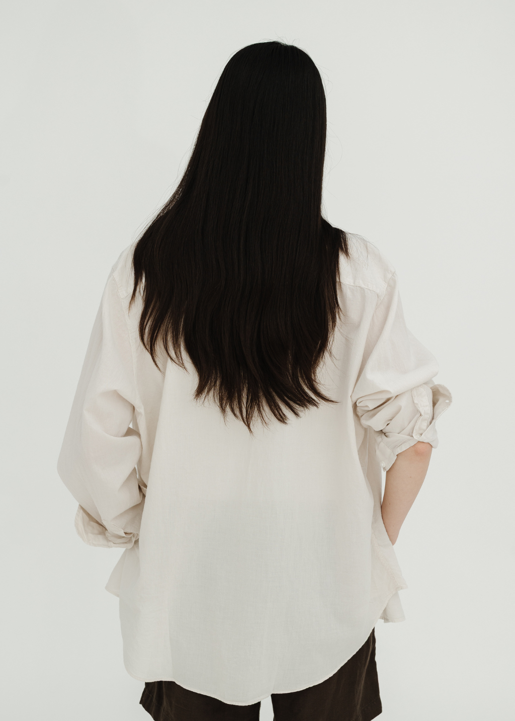 Frank & Eileen Relaxed Button Up Shirt in Sand | Shop Tula