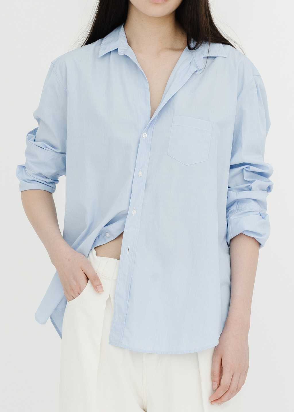 Frank & Eileen Superluxe 'Eileen' in French Blue | Shop Tula