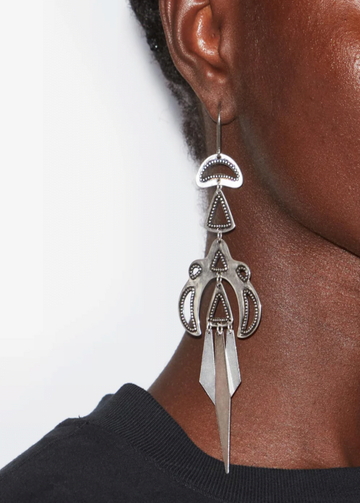 Front Isabel Marant Mijina Earrings | Tula's Online Boutique