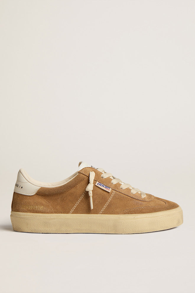 Golden Goose Soul-Star Suede Sneaker in Tobacco | Tula's Online Boutique