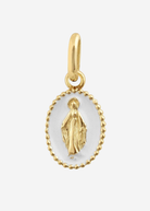 Gigi Clozeau Resin Madone Pendant White | Shop Tula