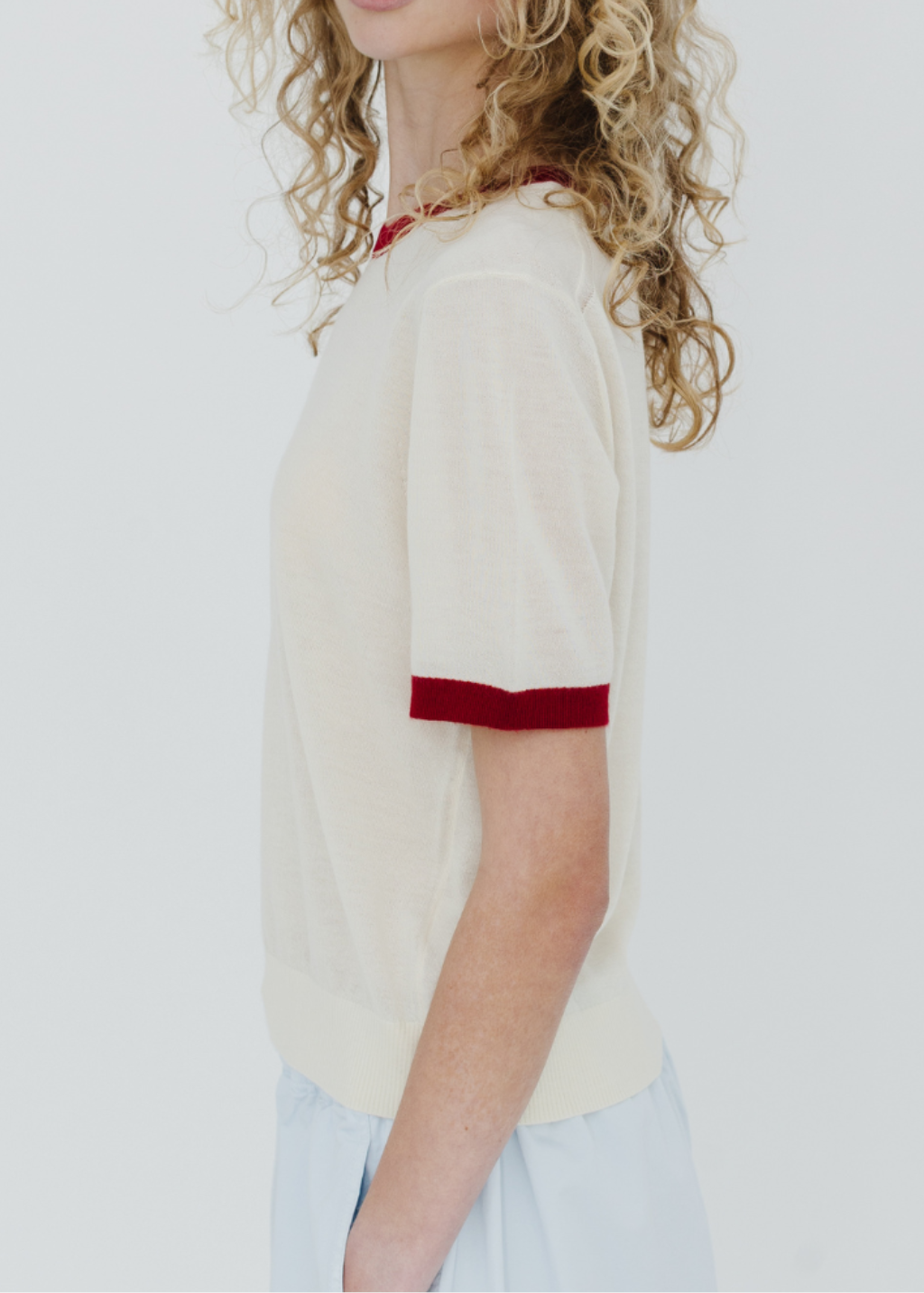 Guest In Residence Airy Ringer Tee | Shop Tula
