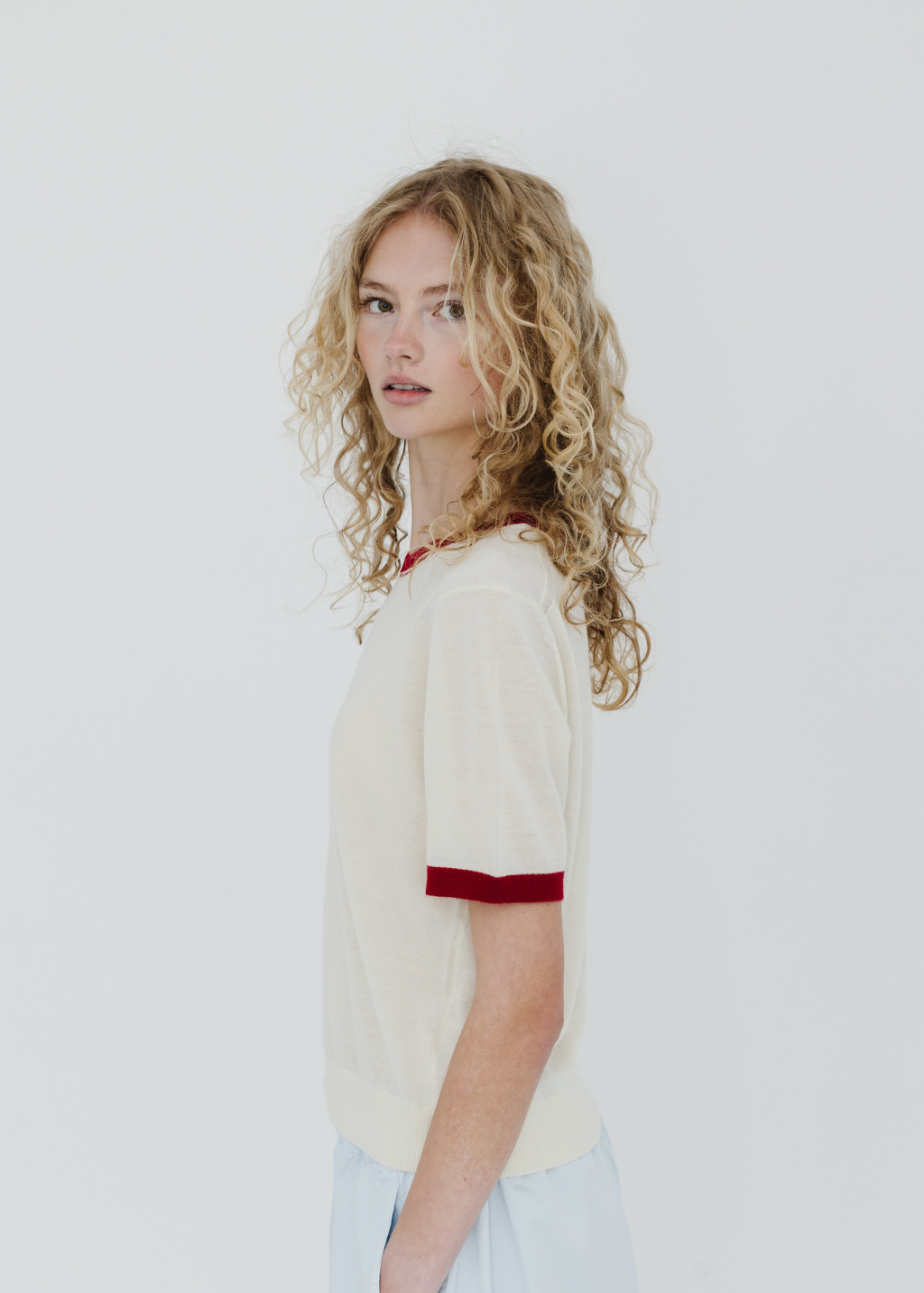 Guest In Residence Airy Ringer Tee | Shop Tula