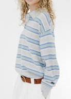 Guest In Residence Collegiate Stripe Polo | Shop Tula