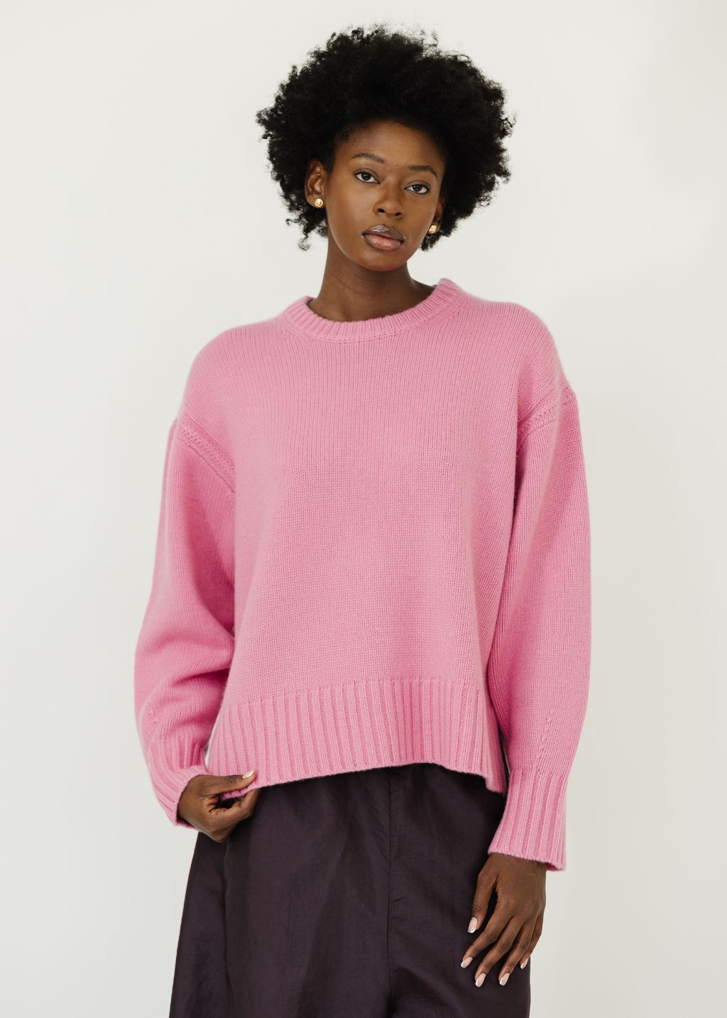 Guest In Residence Cozy Crew Rose | Shop Tula
