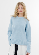 Guest In Residence Cozy Crew in Clear Sky | Shop Tula