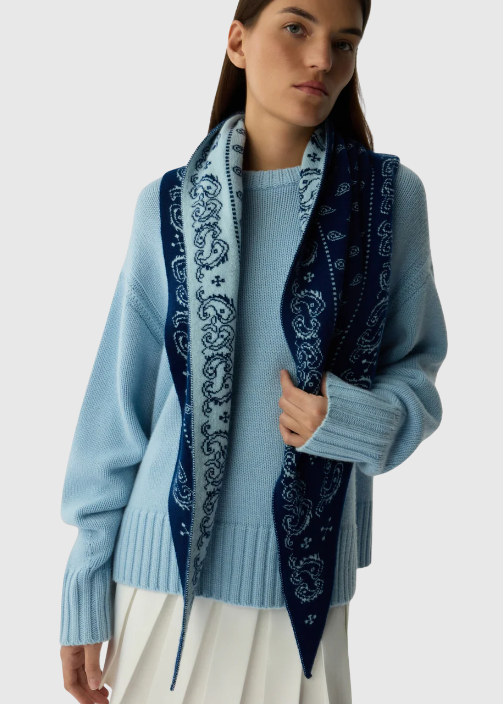 Guest In Residence Cozy Crew in Clear Sky | Shop Tula