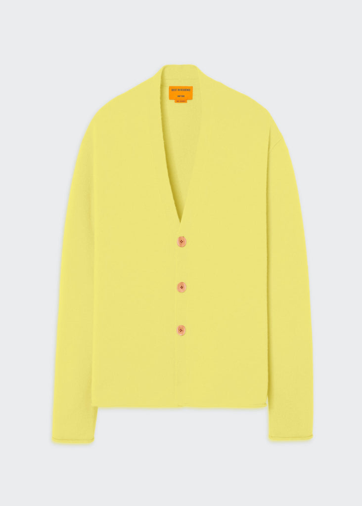 Guest In Residence Everywear Cardigan in Lemon | Tula's Online Store