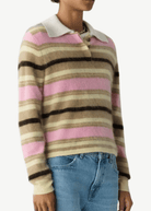 Guest In Residence Grizzly Rugby Sweater in Sprinkle Combo | Shop Tula