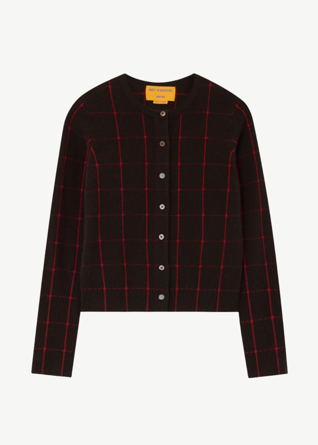 Guest In Residence Jane Checker Cardigan | Shop Tula