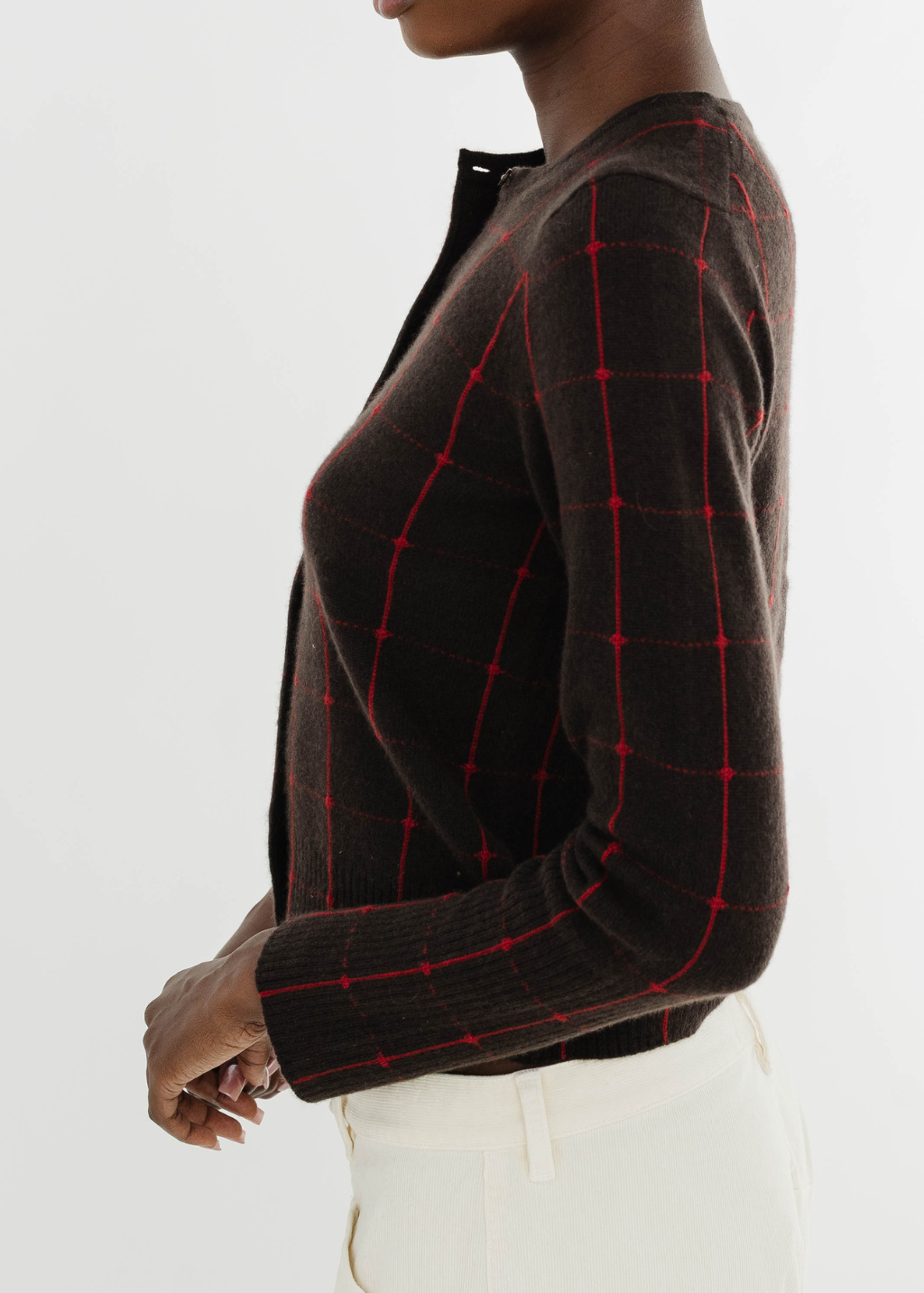Guest In Residence Jane Checker Cardigan | Shop Tula