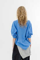 Guest In Residence Oversized Crew in Sail | Shop Tula