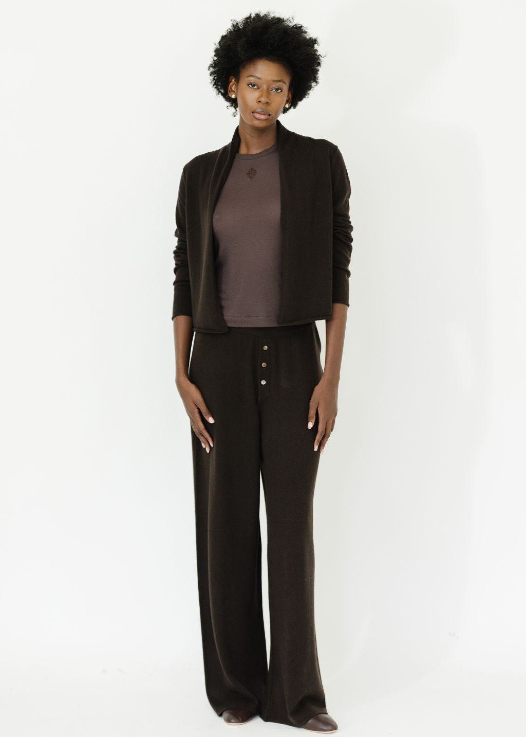 【STEALTH STELL’A】 CRYSTAL-CARDIGAN STEALTH STELL'A】SNOW CRYSTAL-CARDIGAN（GRAY） | STEALTH