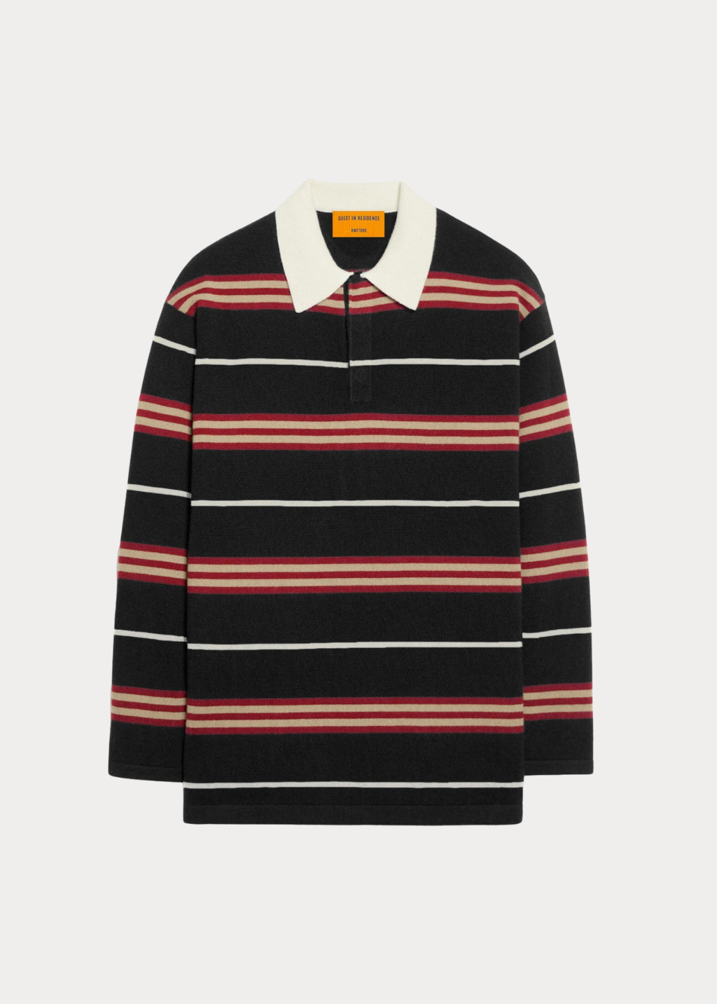 Guest In Residence Striped Rugby in Black Combo | Shop Tula