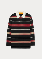 Guest In Residence Striped Rugby in Black Combo | Shop Tula