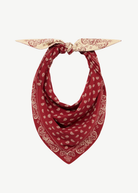 Guest In Residence The Wild Rag in Carmine/Butter | Shop Tula