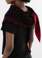 Guest in Residence The Wild Rag in Carmine/Black | Shop Tula