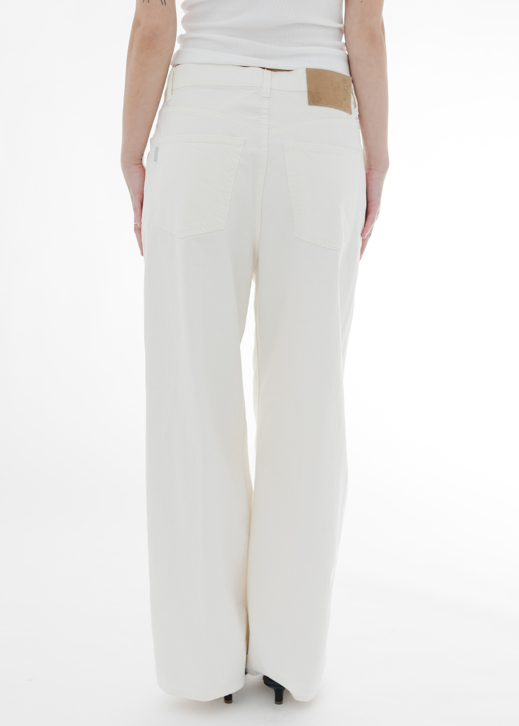 Haikure Candy Short Length Twill 45 in Off White | Shop Tula
