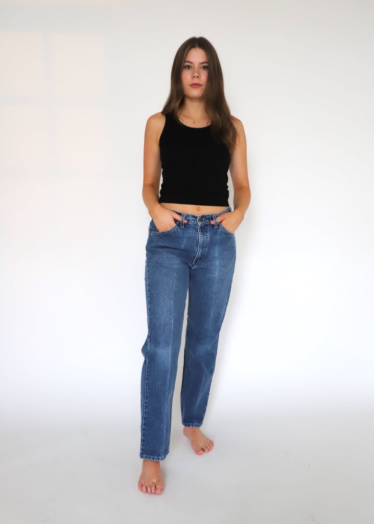 Vintage Levi's 505 Jeans Size 32 in Mid Wash | Tula's Online Boutique