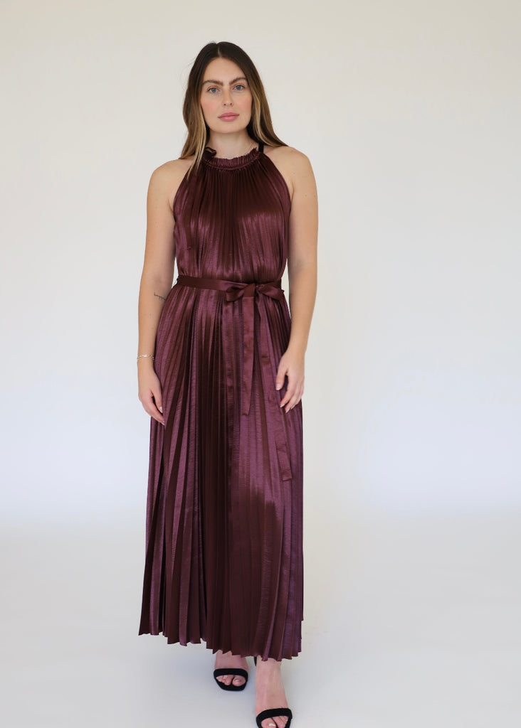 Ulla Johnson Amiko Dress in Mahogany | Tula's Online Boutique