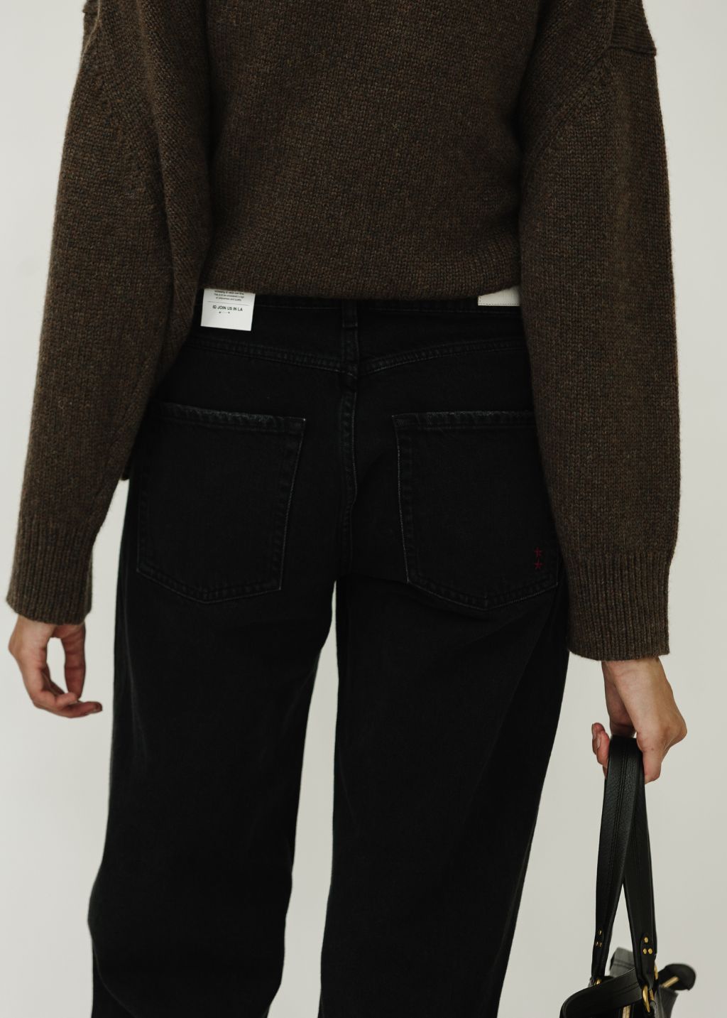 Icon Denim Bea Jean in Black | Shop Tula