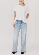 Icon Denim Bea Jean in Bleached | Shop Tula