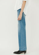 Icon Denim Iris Eco Jean in Deep Ocean Blue | Shop Tula