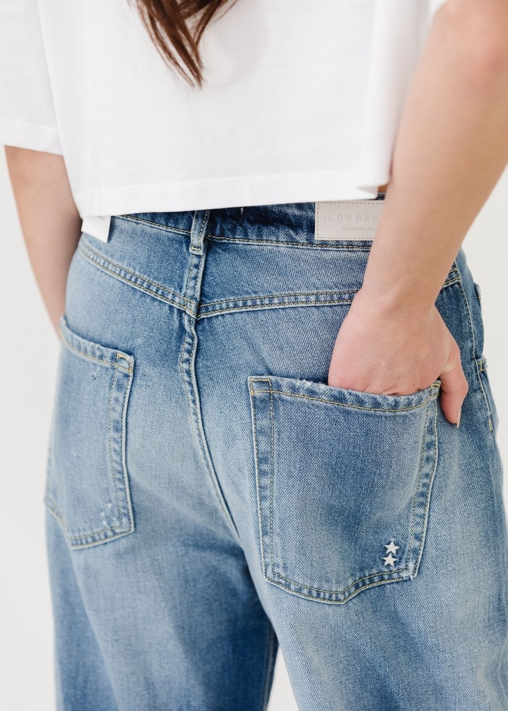 Icon Denim Poppy Jean in Misty | Shop Tula