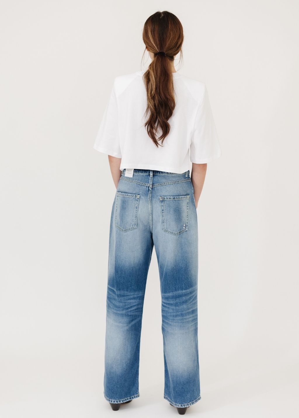 Icon Denim Poppy Jean in Misty Blue | Shop Tula