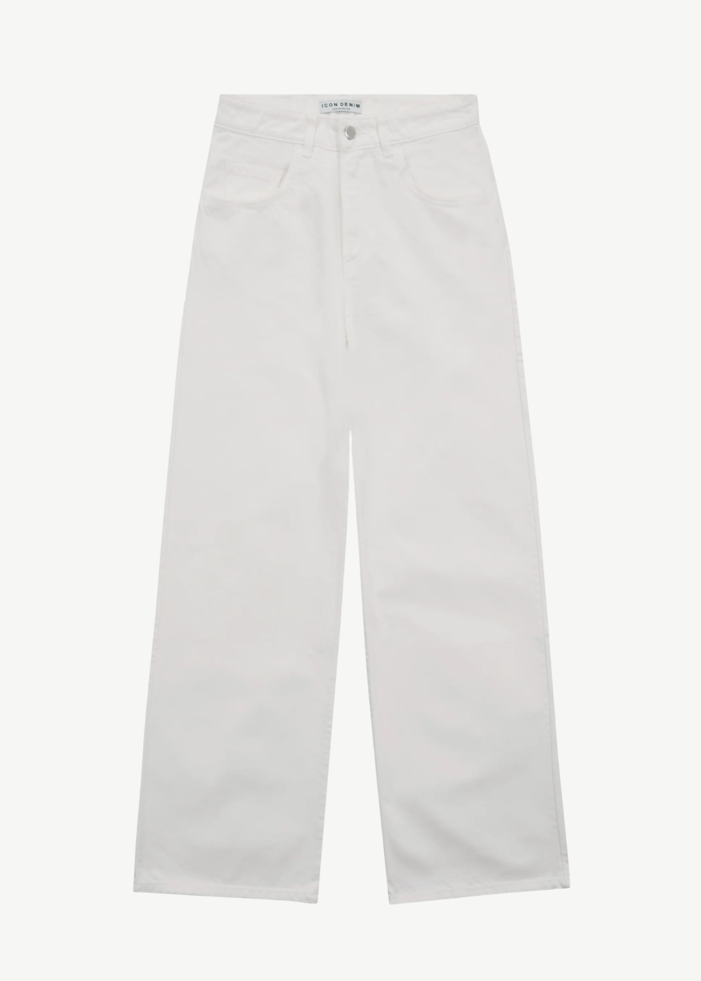 Icon Denim Poppy Jean in White | Shop Tula