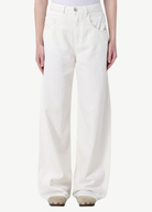 Icon Denim Poppy Jean in White | Shop Tula