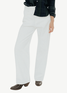 Icon Denim Poppy Jean in White | Shop Tula