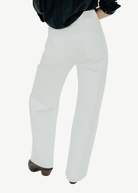 Icon Denim Poppy Jean in White | Shop Tula