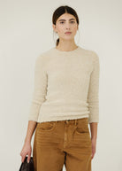 Isabel Marant Bethany Top in Ecru | Shop Tula