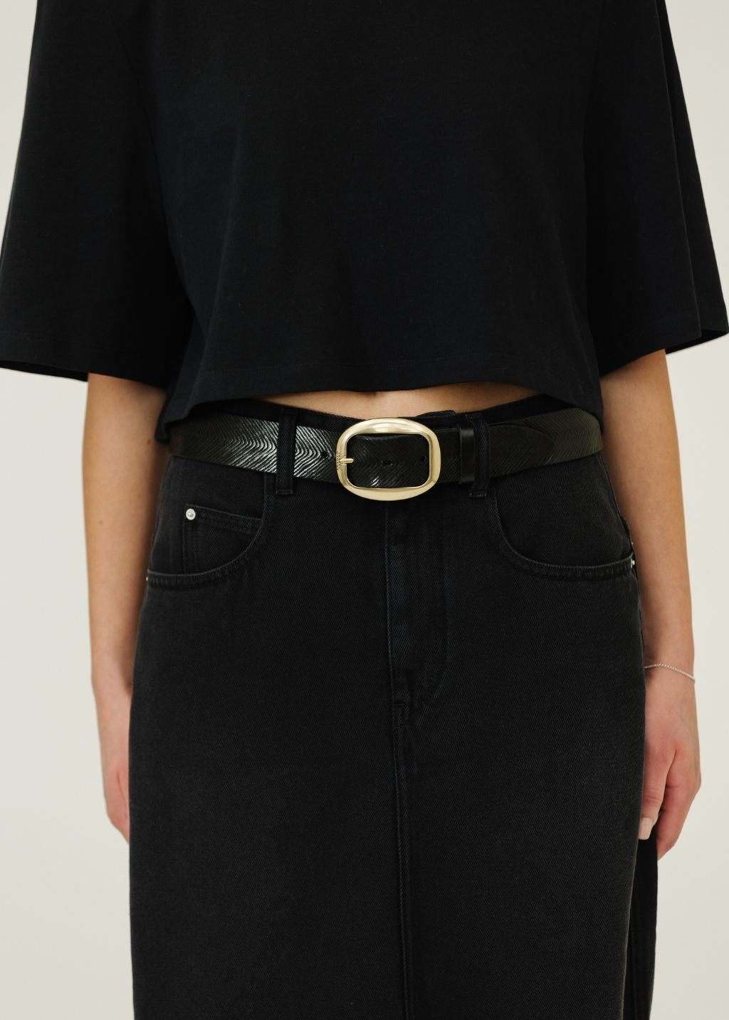 Isabel Marant Dara Belt in Black | Shop Tula