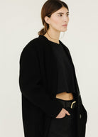 Isabel Marant Florane Wool Jacket in Black | Shop Tula