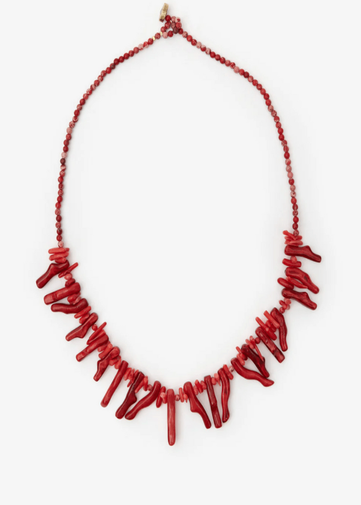 Isabel Marant Jolana Necklace in Red | Tula's Online Boutique