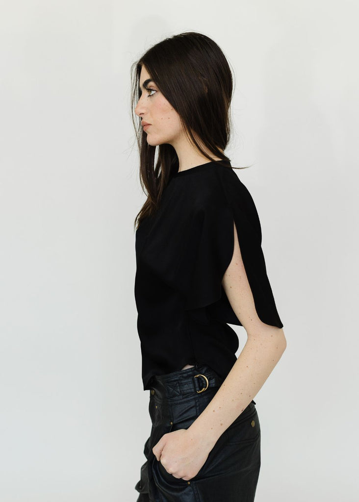 Isabel Marant Karlita Top in Black| Tula's Online Boutique