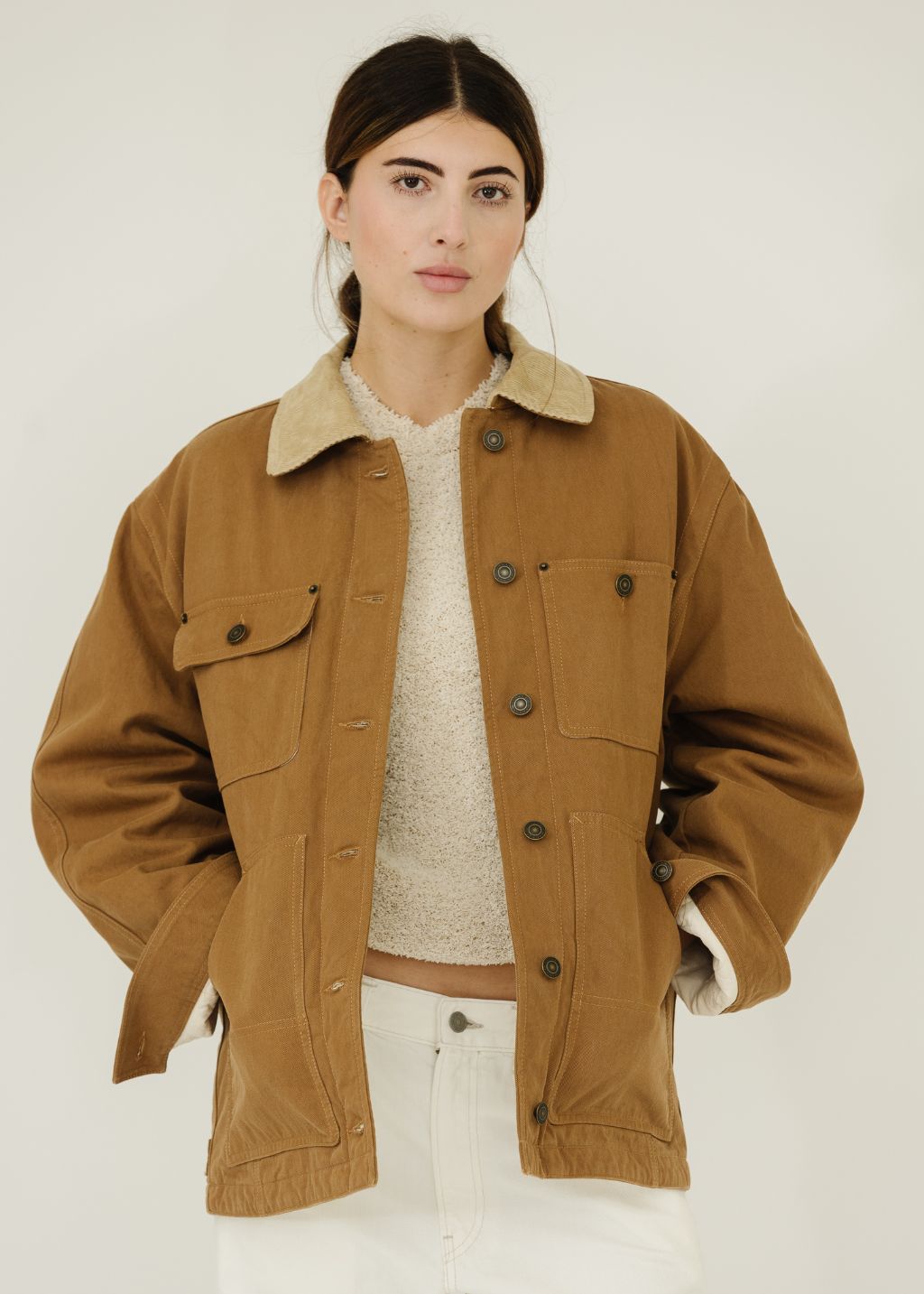 Isabel Marant Ninon Jacket in Cognac | Shop Tula