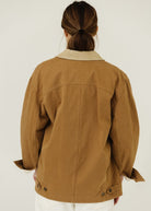 Isabel Marant Ninon Jacket in Cognac Back | Shop Tula