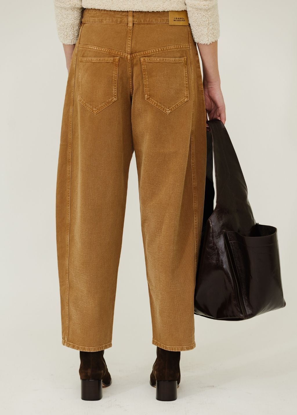 Isabel Marant Oriane Jeans in Brown | Shop Tula