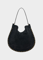Isabel Marant Oskan Hobo Soft Bag in Black | Shop Tula
