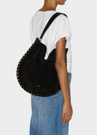 Isabel Marant Oskan Hobo Soft Bag in Black | Shop Tula